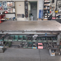 Tavolo in ferro per assemblatura carpenteria