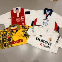 Set maglie da calcio vintage