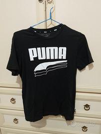 maglietta puma nera originale 