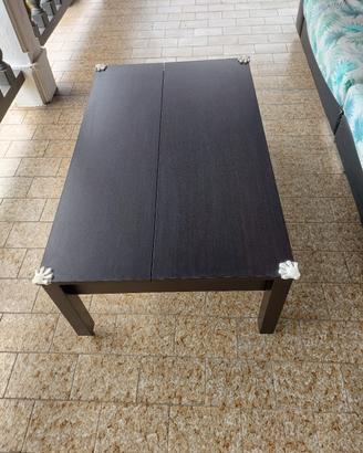 Tavolino contenitore ikea con rotelle