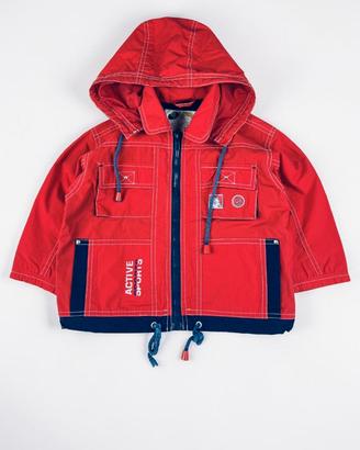 Giacca primavera Dodipetto by Miniconf rosso blu -