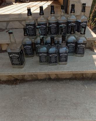 JACK DANIELS BOTTIGLIE VUOTE, 1LT, 1.5LT 0.7 LT