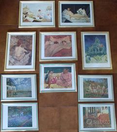 Quadri (stampe incorniciate di pittori famosi)