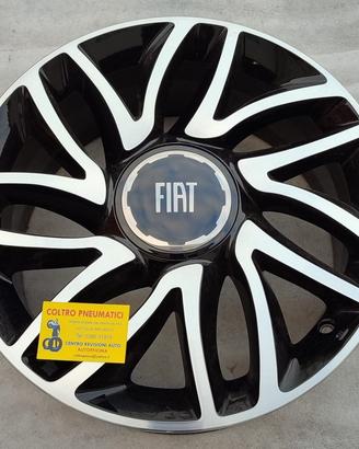 4 Cerchi In Lega Originali Fiat Da 17 5x98