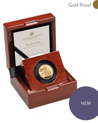 Sterlina oro 2026 Carlo III Solo 3000 pz. Coniati