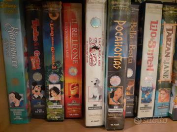 35 videocassette originali disney