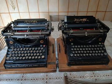 OLIVETTI M20 matricola 21 tipo A e tipo B