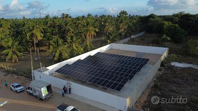 Lotti in parco fotovoltaico Brasile. Nord est