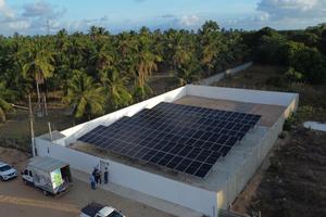 Lotti in parco fotovoltaico Brasile. Nord est