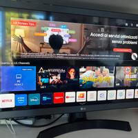 LG 24TQ510S Monitor TV smart MONITOR, 23,6 ", HD