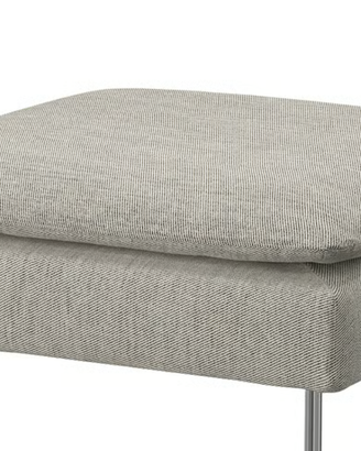 Poggiapiedi divano Soderhamn Viarp beige/marrone