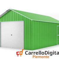 Baracca cantiere 438x724 saracinesca verde chiaro