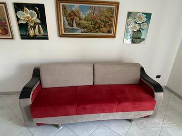 Divano letto con contenitore