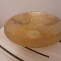 piatto collezione in vetro soffiato 