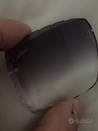 Cartier lenti occhiali fumè