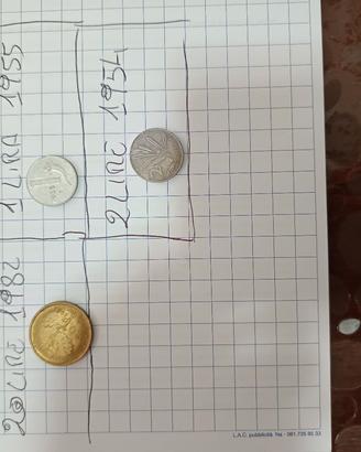 monete italiane vecchie 