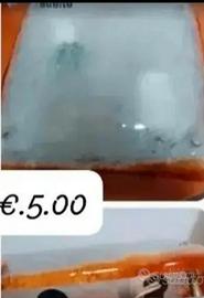 Lampadario quadrato di murano 