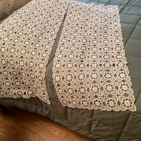 Tessuti in pizzo macramè per tende o runner