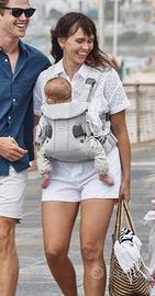 BabyBjörn Marsupio One Air, Mesh 3D, Argento