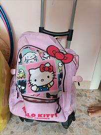 zaino scuola HELLO KITTY originale SANRIO