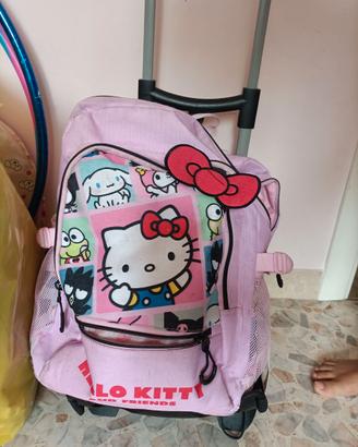 zaino scuola HELLO KITTY originale SANRIO
