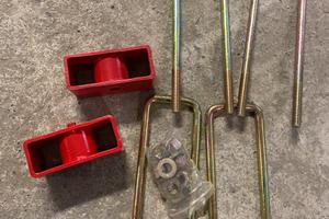Kit rialzo posteriore mitsubishi l200