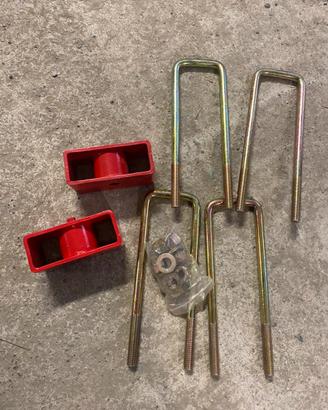 Kit rialzo posteriore mitsubishi l200