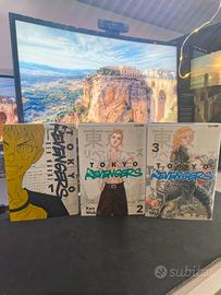 manga Tokyo Revengers volumi 1 2 3