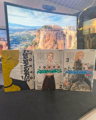 manga Tokyo Revengers volumi 1 2 3