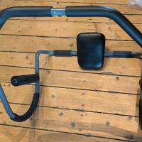 Allenatore addominali e dorsali, maniglie in neopr