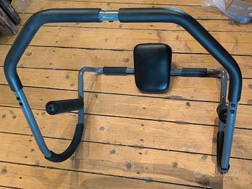 Allenatore addominali e dorsali, maniglie in neopr