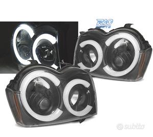 FARI PER JEEP GRAND CHEROKEE 05-08 EDIZIONE NERA