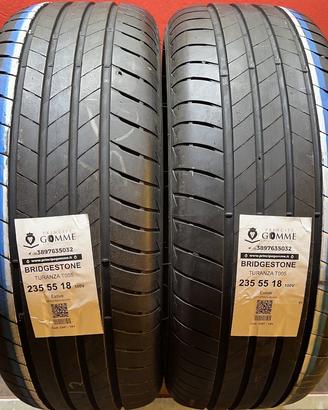 2 gomme 235 55 18 bridgestone a3347