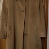 Cappotto lungo in lana – taglia 44, lavorato a man