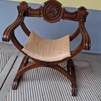 Sedia pieghevole Savonarola