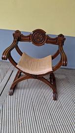 Sedia pieghevole Savonarola