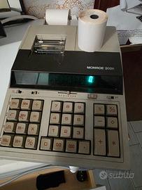 monroe calculator - calcolatore- vintage anni 70