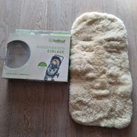 Copri passeggino in vello d'agnello