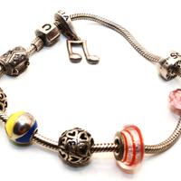 Bracciale charms "Chamilia" argento