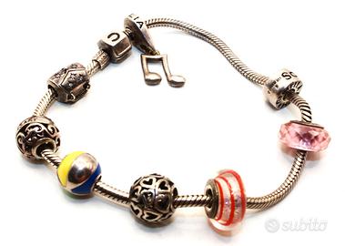 Bracciale charms "Chamilia" argento