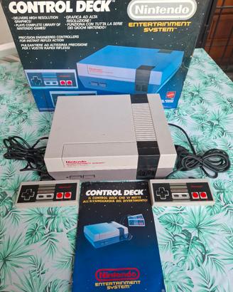 Nintendo NES Control Deck Mattel PAL ITA scatola