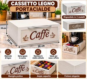 cassetta legno porta cialde 