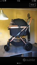 Passeggino/trasportino per cani.