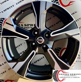 4 CERCHI IN LEGA ORIGINALI RAGGIO 17 NISSAN MICRA