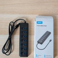 Hub USB 3.0 a 7 porte splitter USB BENFEI
