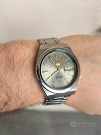 Orologio Seiko 5 automatico vintage originale 