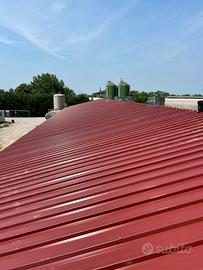 Copertura con pannelli