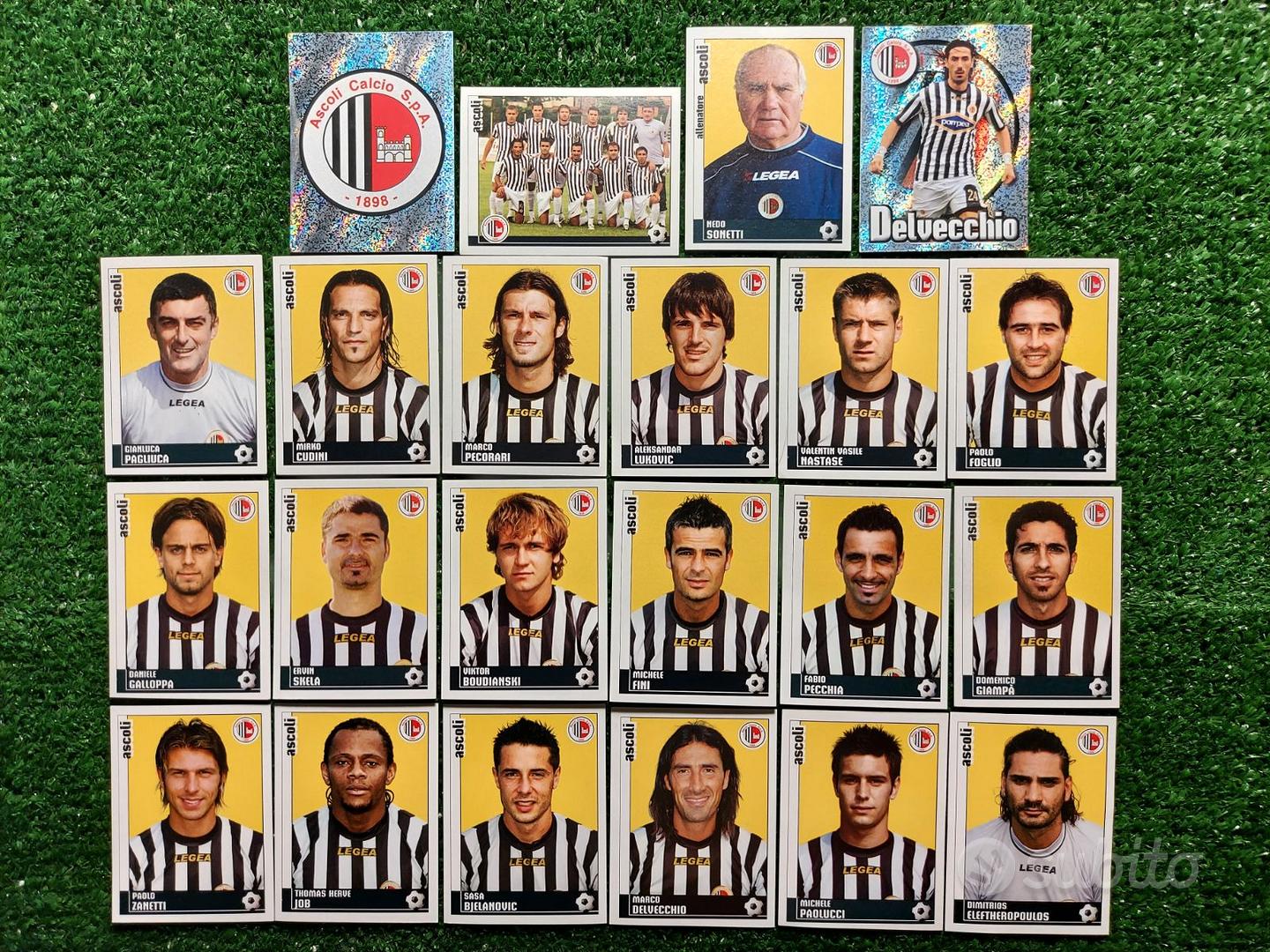 Set figurine calciatori panini Sampdoria 2006/07 - Collezionismo In vendita  a Asti