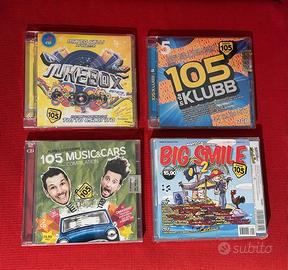 Set 4 Cd DOPPI nuovi, sigillati, di Radio 105!
