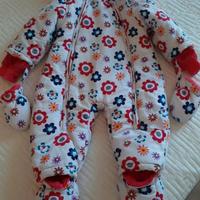 Tuta neve bambina 9/12 mesi